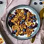 Pauluns Protein yoghurtbowl med blåbär och granola