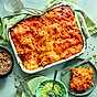 Pepprig rotfruktslasagne med belugalinser