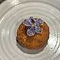 Petit choux au craquelin med kanderade blommor