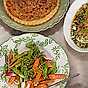 Primörsallad med saltrosade betor