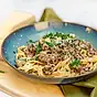 Ragu bianco med svamp och rosmarin