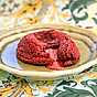 Red velvet lava cake