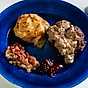 Renytterfilé med potatisrulltårta