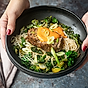 Risberg Koreansk köttfärslimpa med nudlar och gochujangmajo