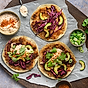 Risberg Smashed kycklingtacos med kimchimajo