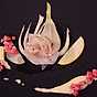Rosépeppargravad hälleflundra med äppelkokt fänkål, äppelmajonnäs och inkokt fannyäpple