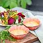Sensommarcrudité med gravad citron- och sojadipp