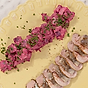 Sillsallad med fläskfilé