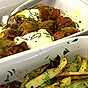 Småländska isterband med rostade betor, potatis och Västervikssenap