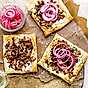 Smördegspizza med kantareller