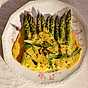 sparris med cafe de paris-hollandaise