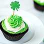St Patrick baby cupcakes
