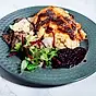 Stekt älgytterfilé med potatisgratäng