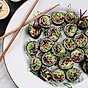 Sushi med grönsaker och quinoa