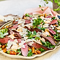 Taco tagliata med pico de gallo och chipotlemajonnäs