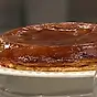 Tarte tatin med crème pâtissière