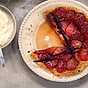 Tarte tatin med vaniljgrädde
