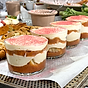Tiramisu med rabarberkompott