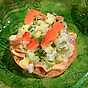 Tostada med tonfiskceviche