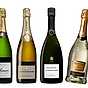 Tre champagne och en prosecco