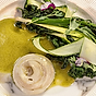 Ugnsbakad fisk med varm örtsås