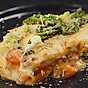 Vegetarisk lasagne med svamp och zucchini