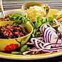 Vegetariska tacos med salsa