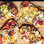 Vispad ricotta med het honung