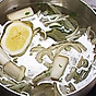 Vit sparris i aromatisk lag