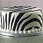 Zebramönstrad tårta - se & gör