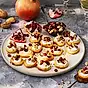 Zeta Crostini med vispad ricotta, rostade nötter och honung