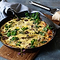 Zeta Frittata med skogschampinjoner och parmesan