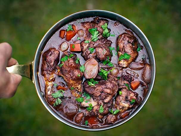 Coq au vin - Tareq Taylors recept | Recept från Köket.se