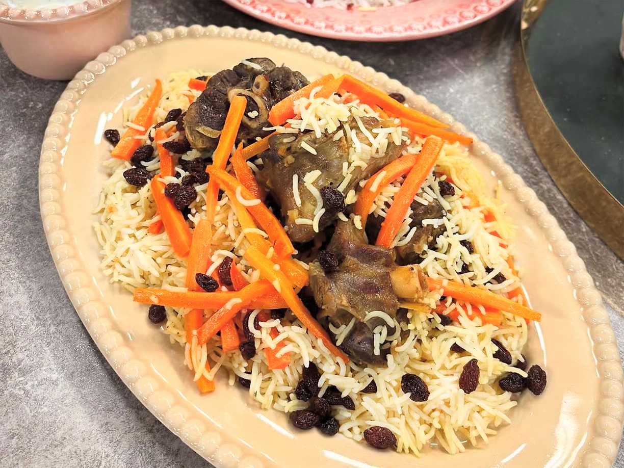 Afghanskt ris med kött