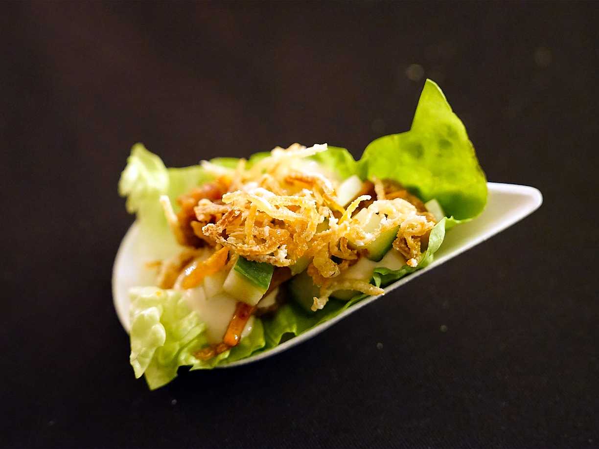 Asiatisk råbiff till Läckberg