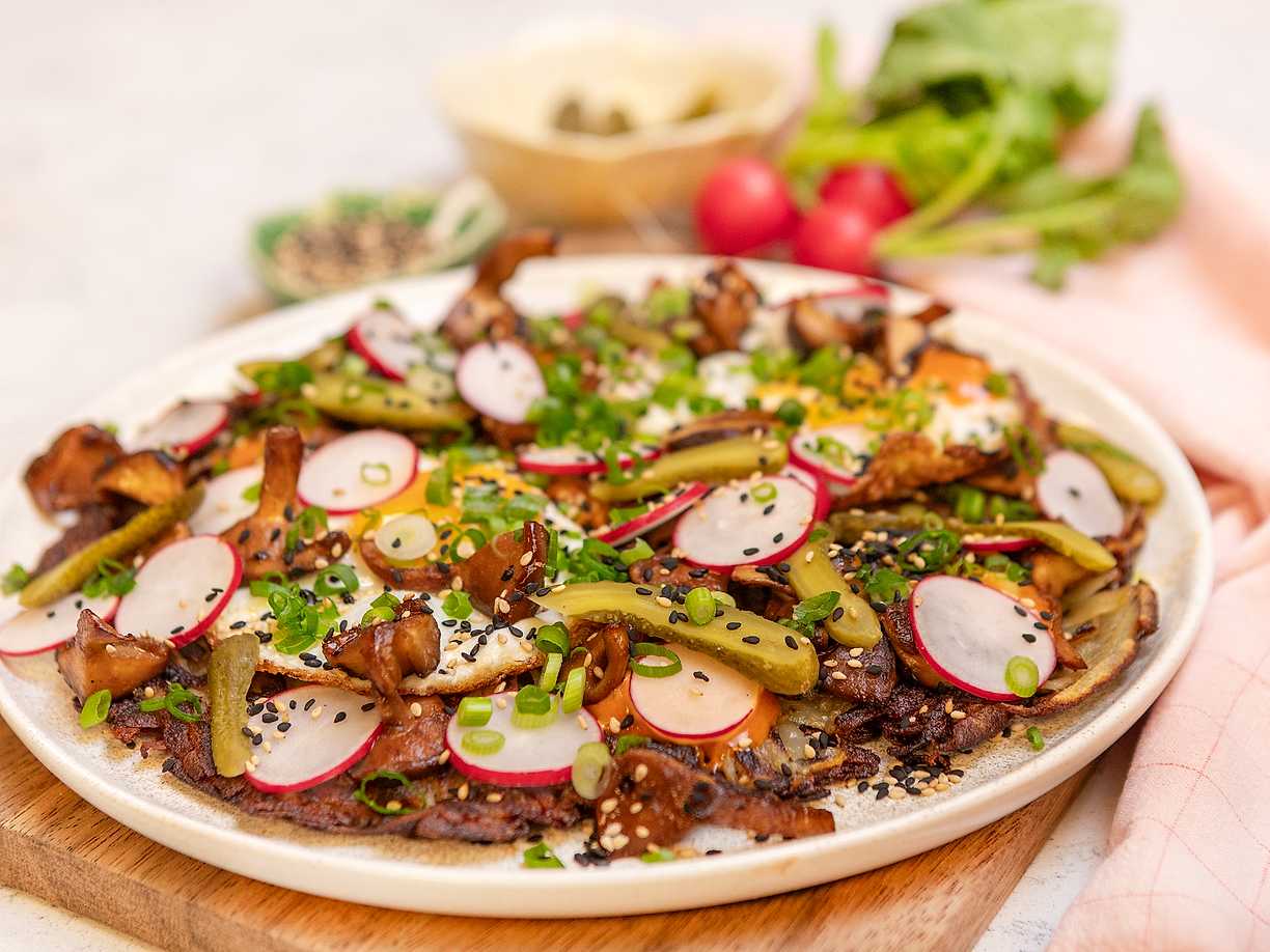 Asiatisk råraka med koreansk chilimajo