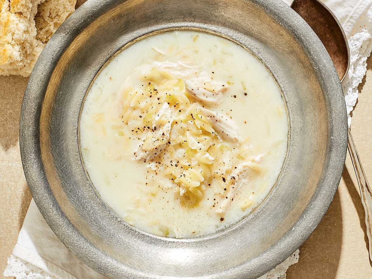 Avgolemono - grekisk kycklingsoppa