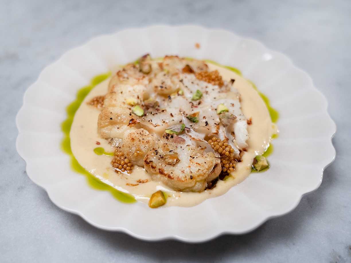 Blomkål med brynt smör- och citronsås