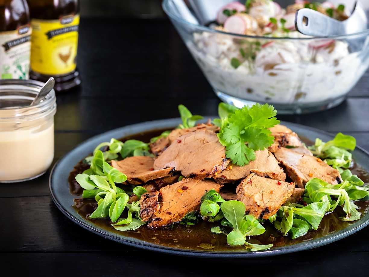 Bong’s dubbelmarinerade asiatiska fläskfilé