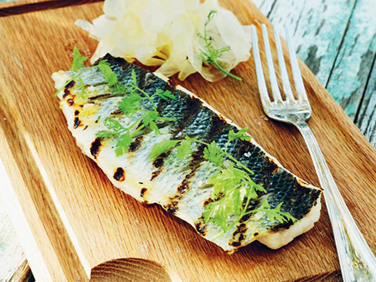 Branzino alla griglia Recept från Köket.se