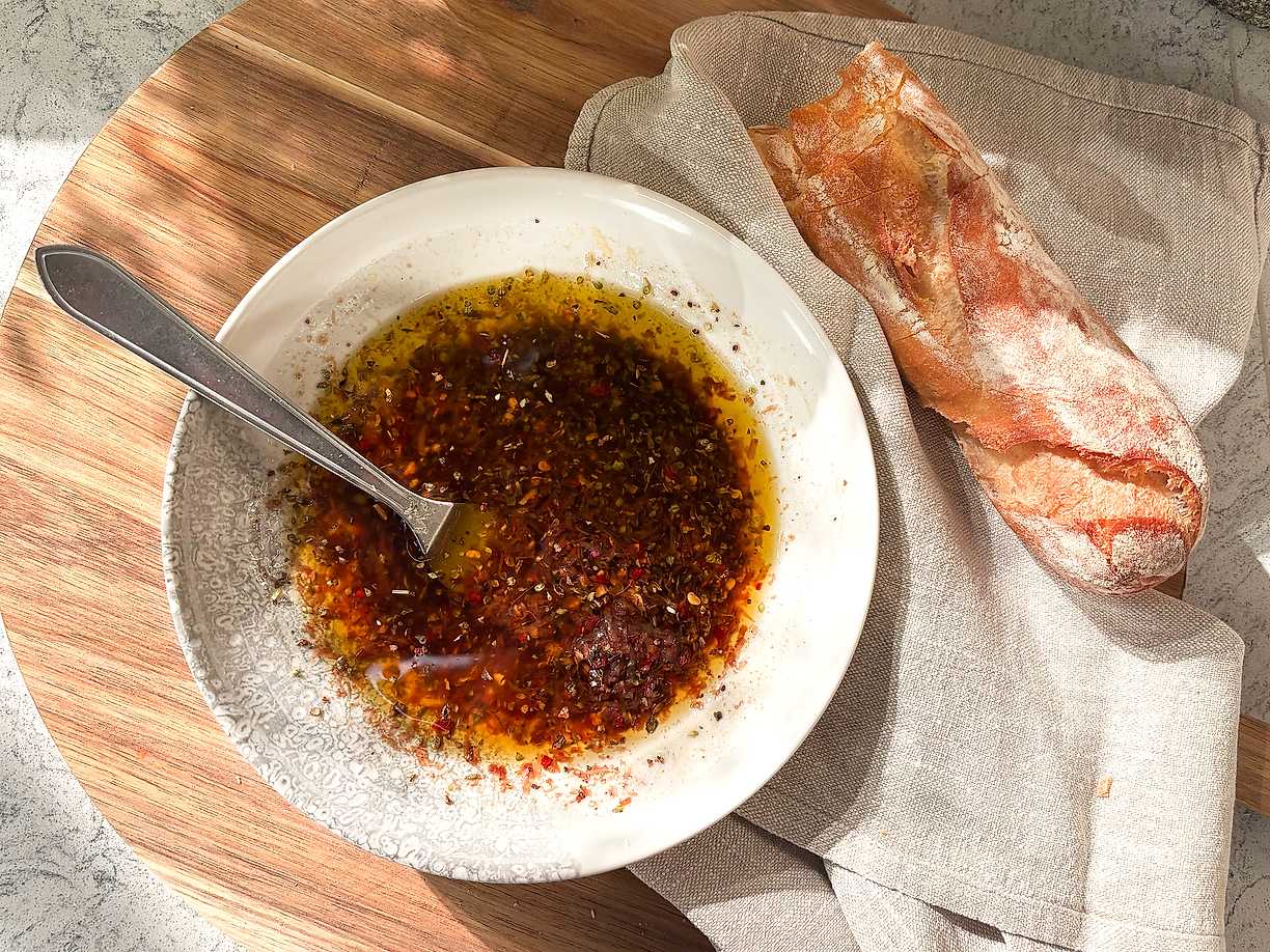 Bröddipp med parmesanost