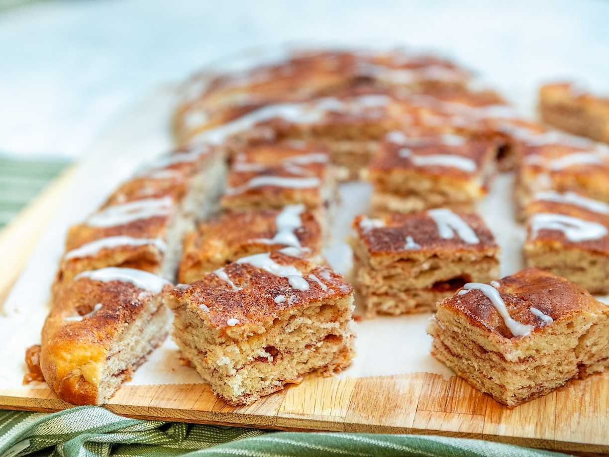 Brunsviger - kanelbullefocaccia