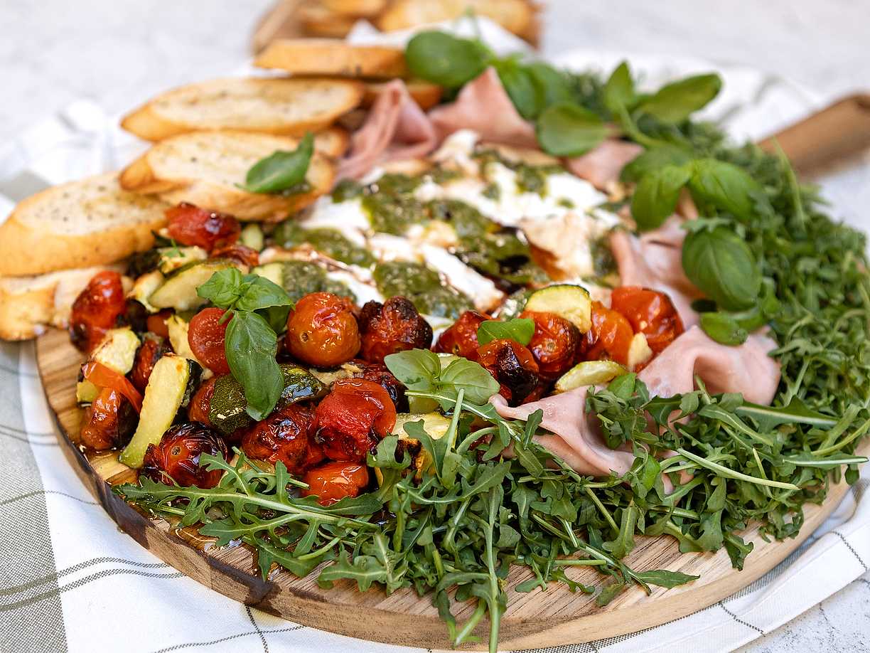 Burrata board