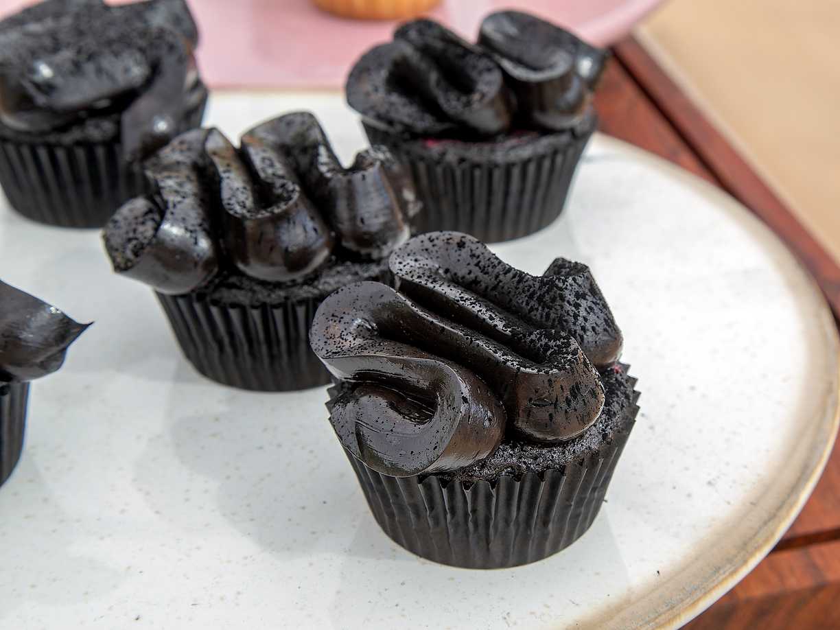 Choklad- och rödbetsmuffins