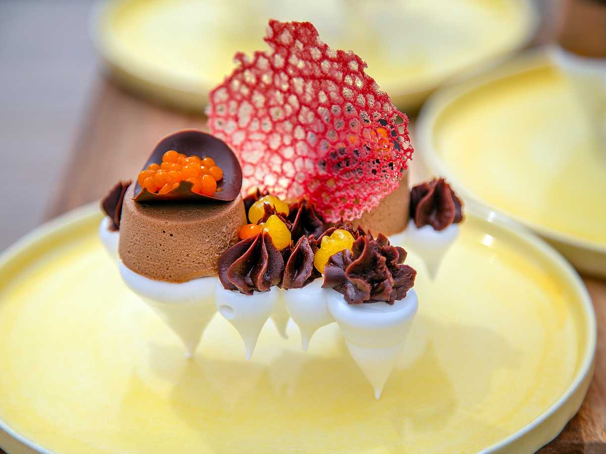 Chokladdessert - sväva på moln