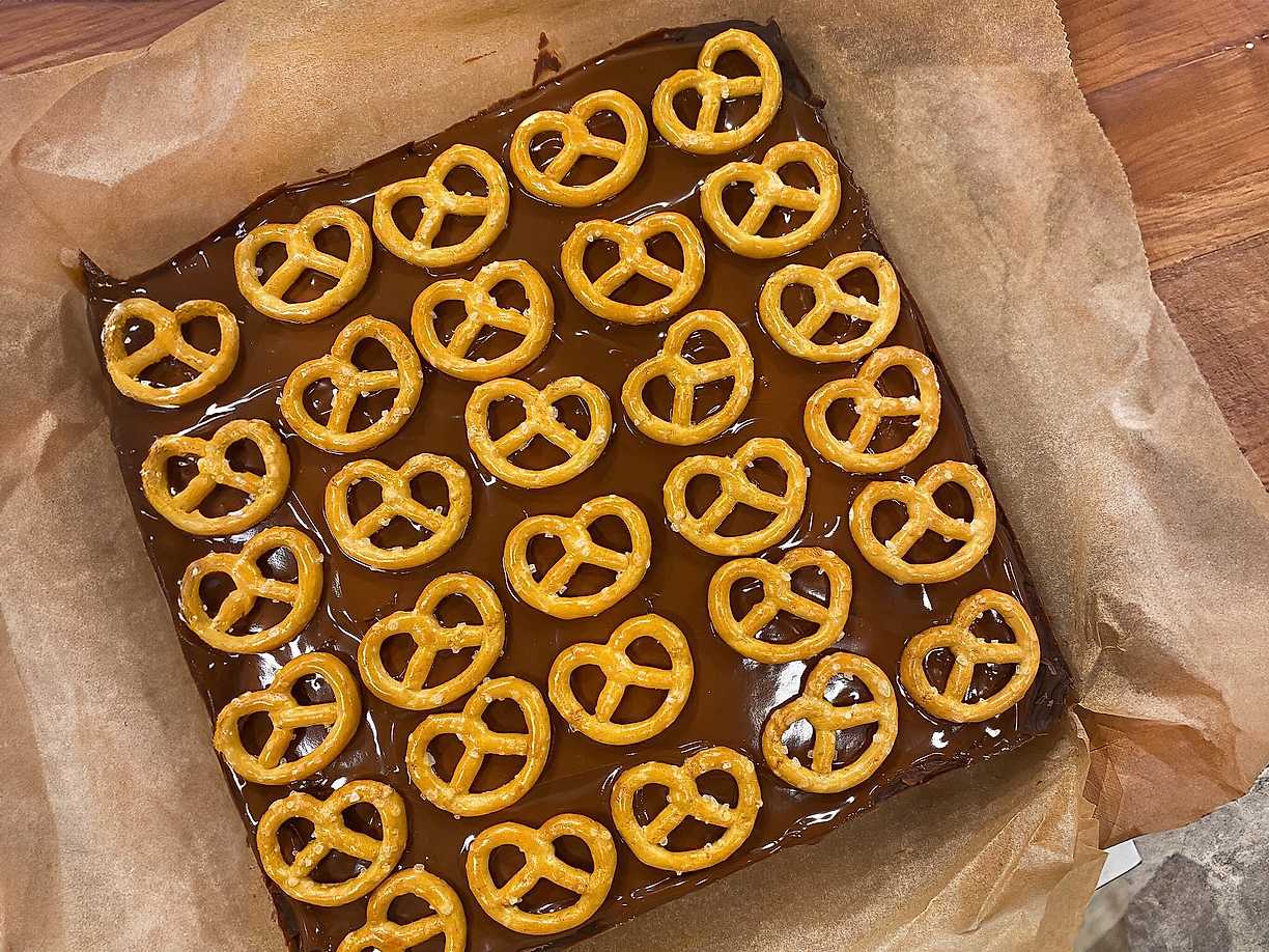 Chokladfudge med dulce de leche