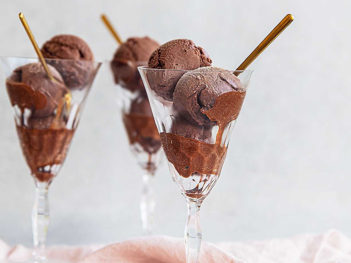 Chokladsorbet