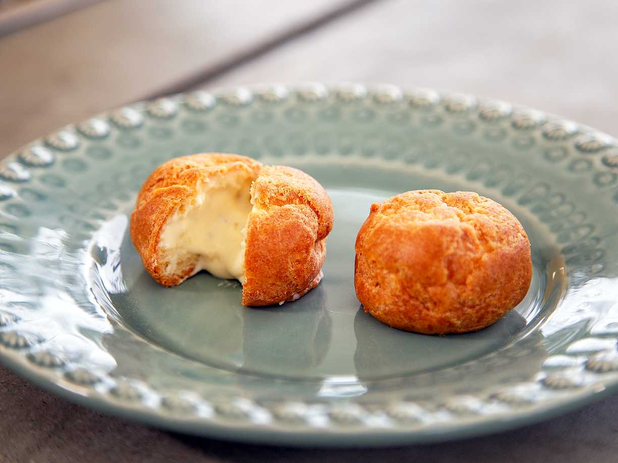 Choux puff med ostkräm