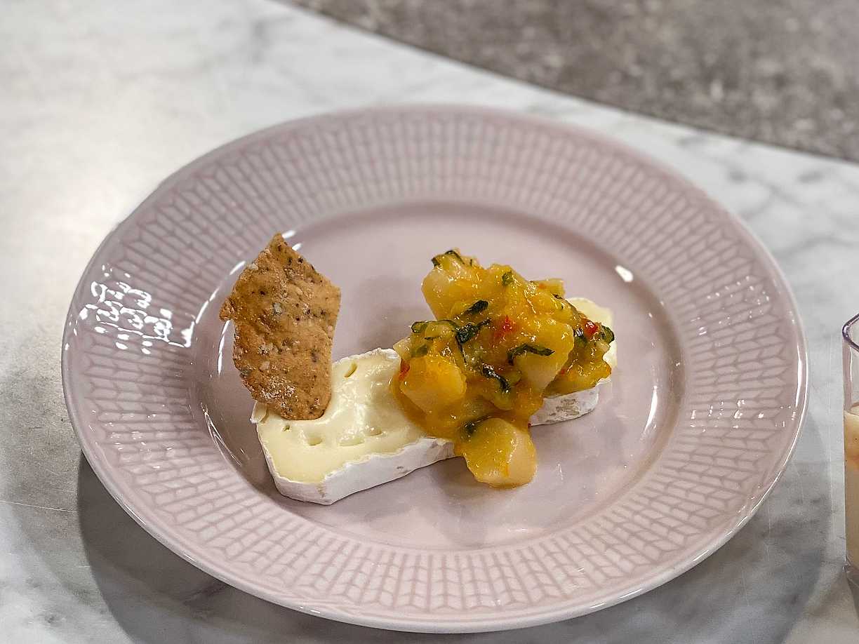 Chutney på sparris och apelsin
