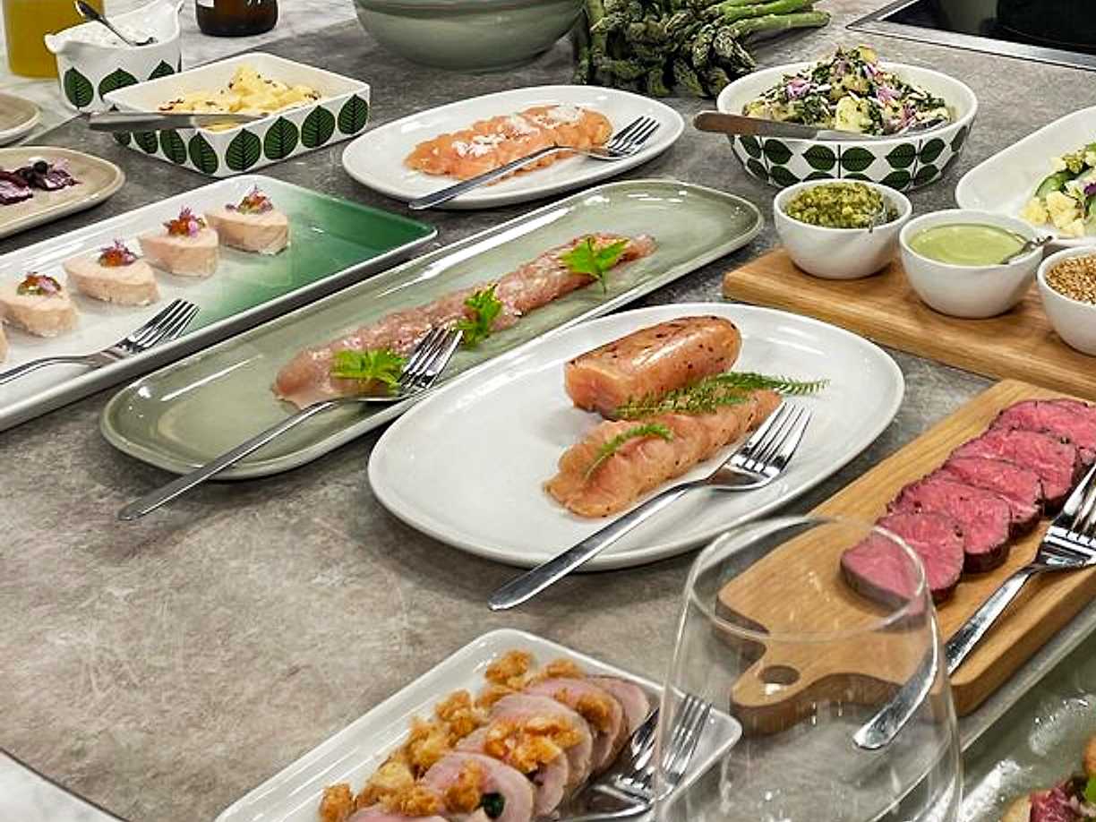 Citron- och dillgravad lax